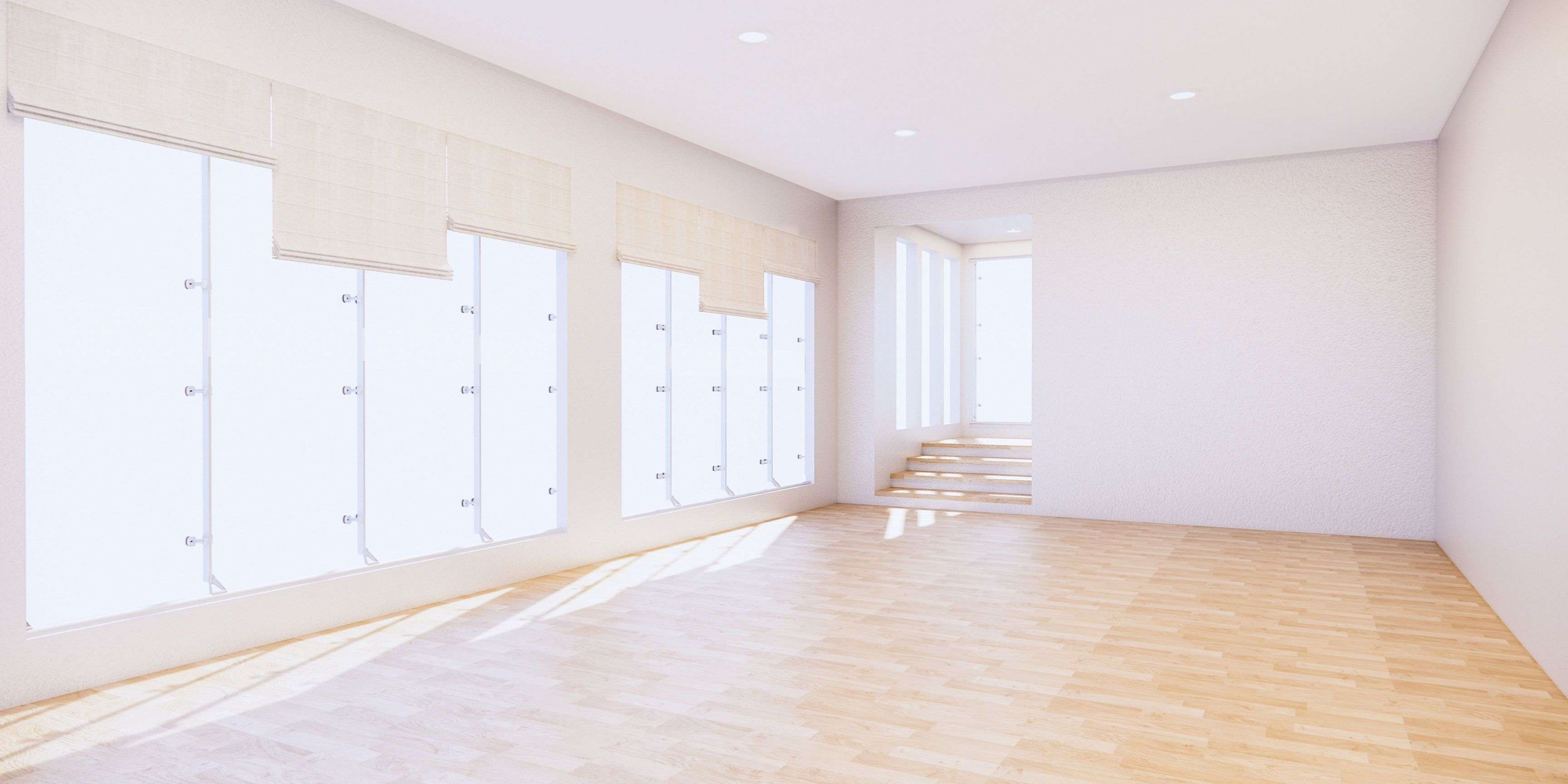 Traditional hardwood flooring in Chicago home