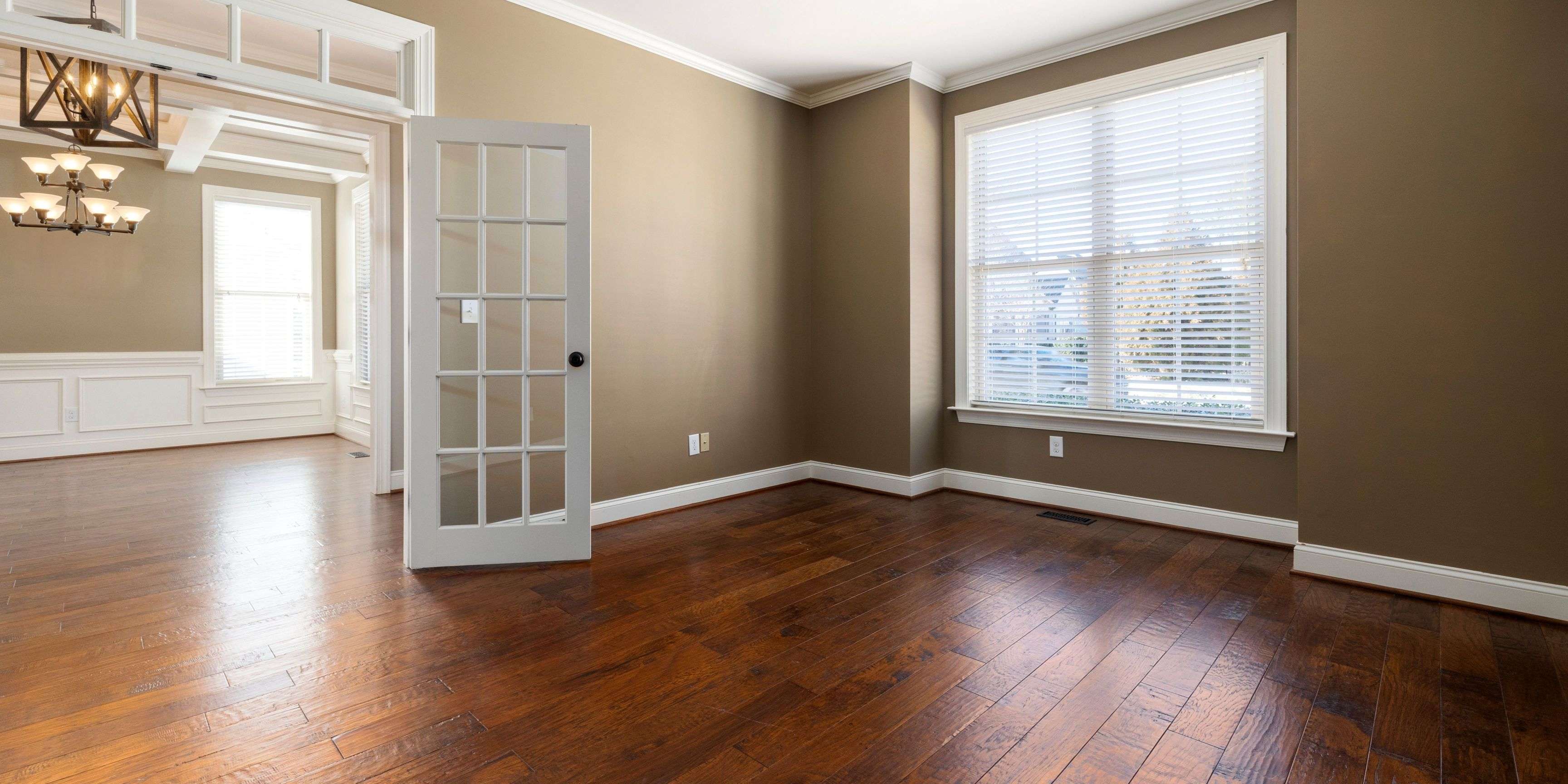 Multi-unit hardwood floor installation in Chicago two-flat